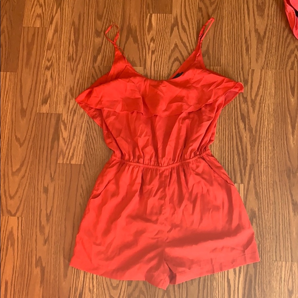 Red romper